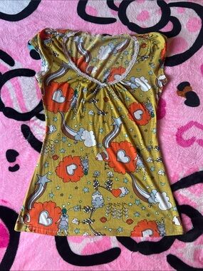 Whimsy Baby Doll Top